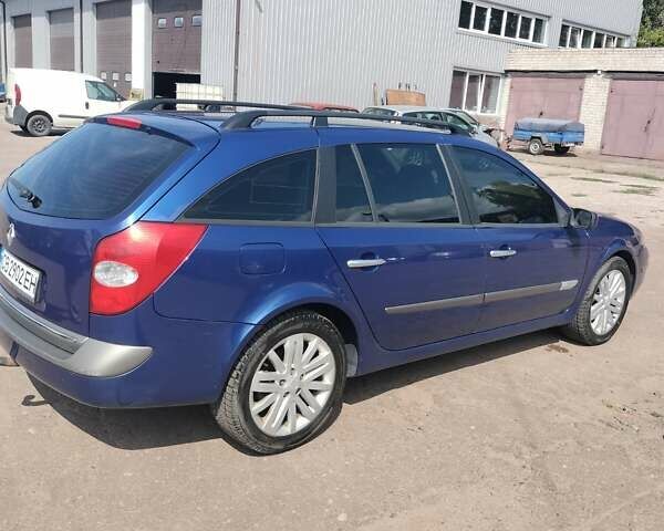 Синий Рено Лагуна, объемом двигателя 2 л и пробегом 192 тыс. км за 5900 $, фото 3 на Automoto.ua