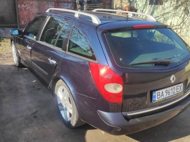 Синій Рено Лагуна, об'ємом двигуна 2 л та пробігом 305 тис. км за 3700 $, фото 5 на Automoto.ua