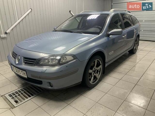 Синий Рено Лагуна, объемом двигателя 2 л и пробегом 295 тыс. км за 3682 $, фото 3 на Automoto.ua