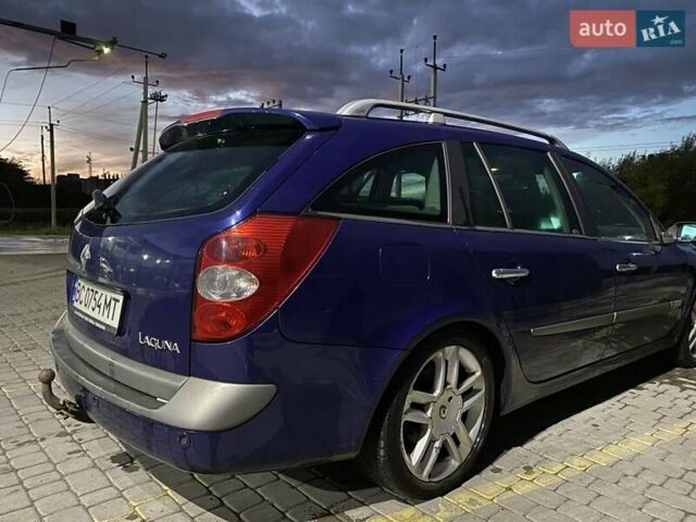 Синій Рено Лагуна, об'ємом двигуна 2 л та пробігом 239 тис. км за 4800 $, фото 6 на Automoto.ua
