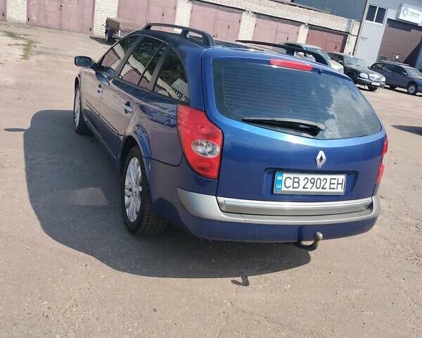 Синий Рено Лагуна, объемом двигателя 2 л и пробегом 192 тыс. км за 5900 $, фото 1 на Automoto.ua
