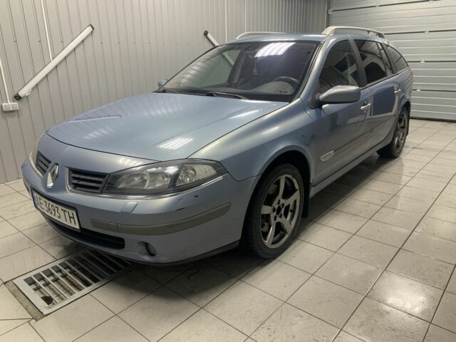 Синій Рено Лагуна, об'ємом двигуна 2 л та пробігом 295 тис. км за 3682 $, фото 4 на Automoto.ua