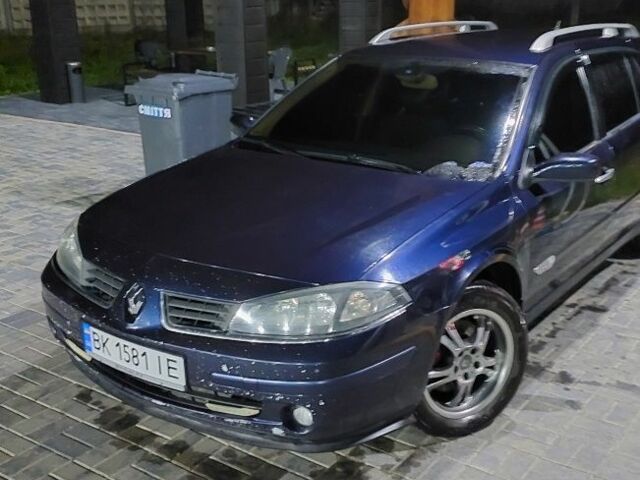 Синій Рено Лагуна, об'ємом двигуна 2 л та пробігом 258 тис. км за 4600 $, фото 3 на Automoto.ua