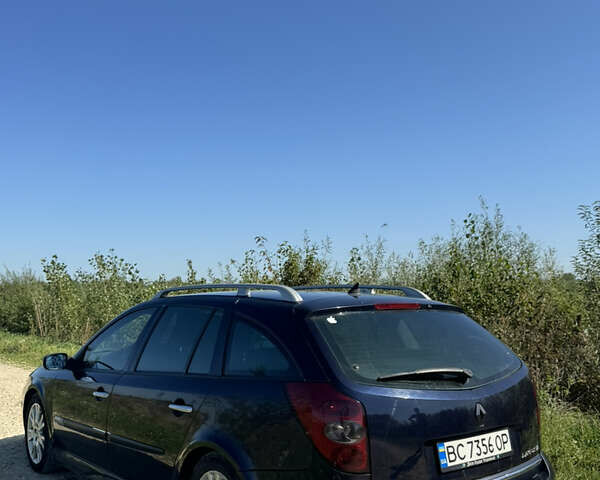 Синий Рено Лагуна, объемом двигателя 2 л и пробегом 223 тыс. км за 5000 $, фото 4 на Automoto.ua