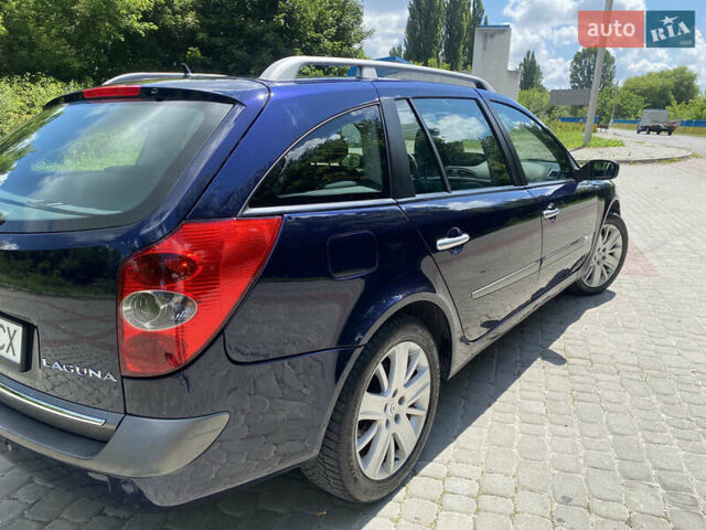 Синій Рено Лагуна, об'ємом двигуна 2 л та пробігом 266 тис. км за 3950 $, фото 10 на Automoto.ua