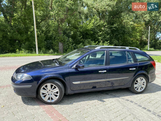 Синій Рено Лагуна, об'ємом двигуна 2 л та пробігом 266 тис. км за 3950 $, фото 4 на Automoto.ua