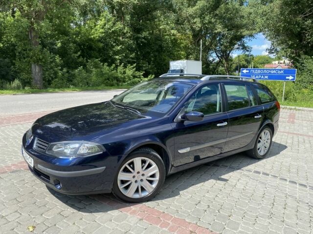 Рено Лагуна 2006 в Волочиске на Automoto.ua Синий Рено Лагуна, объемом двигателя 2 л и пробегом 240 тыс. км за 3900 $, фото 3 на Automoto.ua