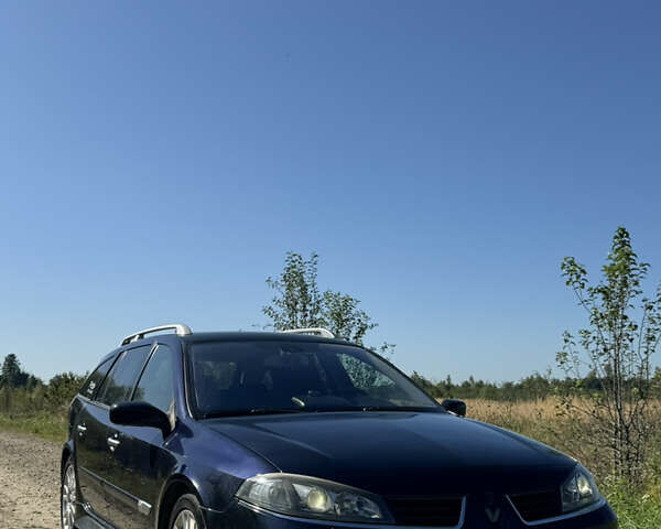 Синий Рено Лагуна, объемом двигателя 2 л и пробегом 223 тыс. км за 5000 $, фото 1 на Automoto.ua