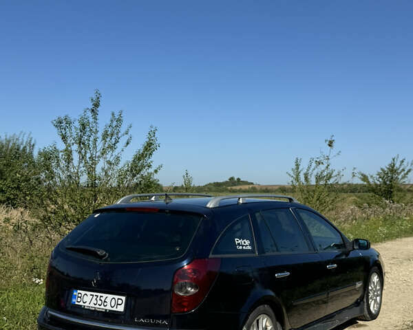 Синий Рено Лагуна, объемом двигателя 2 л и пробегом 223 тыс. км за 5000 $, фото 3 на Automoto.ua