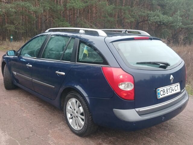 Синий Рено Лагуна, объемом двигателя 1.6 л и пробегом 272 тыс. км за 3500 $, фото 3 на Automoto.ua