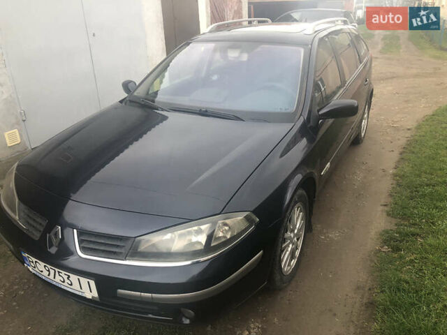 Синий Рено Лагуна, объемом двигателя 1.9 л и пробегом 340 тыс. км за 4799 $, фото 5 на Automoto.ua