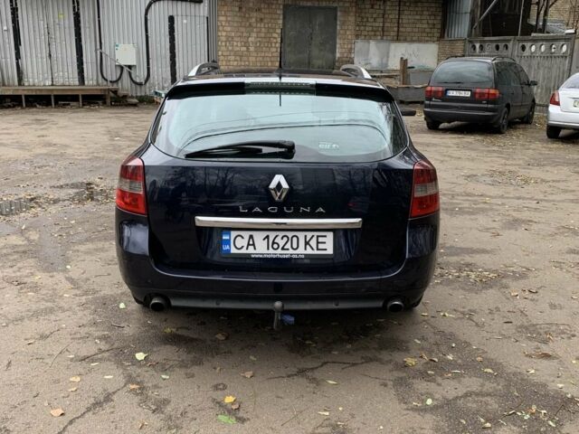 Синій Рено Лагуна, об'ємом двигуна 2 л та пробігом 312 тис. км за 5700 $, фото 4 на Automoto.ua