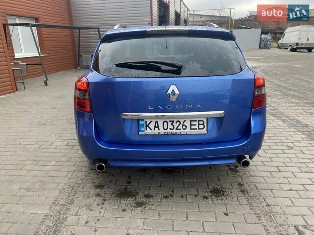Синій Рено Лагуна, об'ємом двигуна 2 л та пробігом 296 тис. км за 7300 $, фото 9 на Automoto.ua