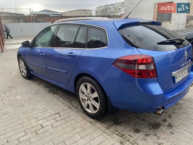 Синий Рено Лагуна, объемом двигателя 2 л и пробегом 296 тыс. км за 7300 $, фото 5 на Automoto.ua