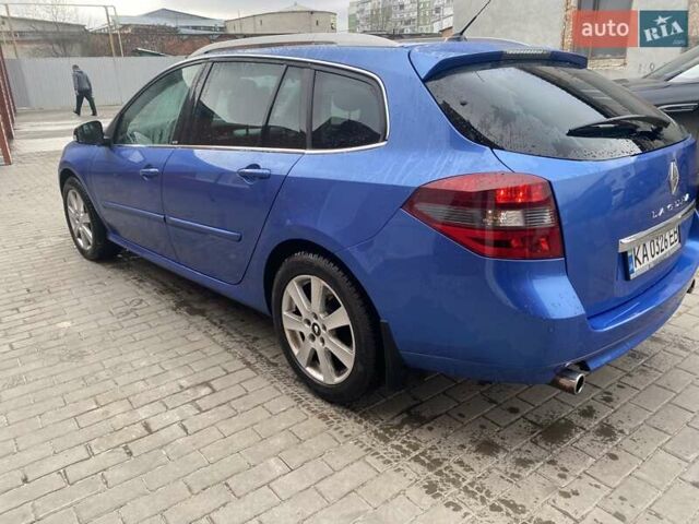 Синий Рено Лагуна, объемом двигателя 2 л и пробегом 296 тыс. км за 7300 $, фото 4 на Automoto.ua