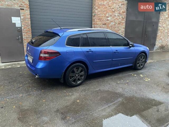 Синий Рено Лагуна, объемом двигателя 2 л и пробегом 298 тыс. км за 7250 $, фото 3 на Automoto.ua