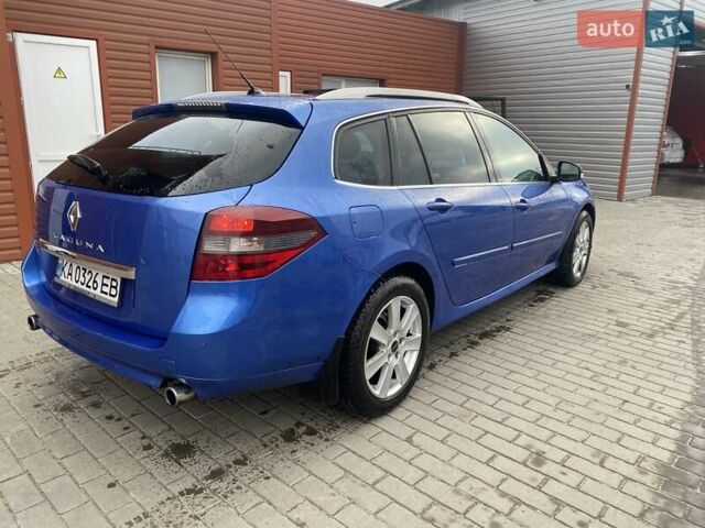 Синий Рено Лагуна, объемом двигателя 2 л и пробегом 296 тыс. км за 7300 $, фото 3 на Automoto.ua