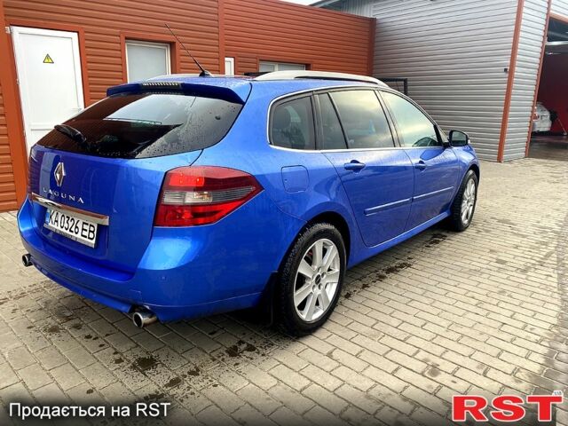 Синий Рено Лагуна, объемом двигателя 2 л и пробегом 299 тыс. км за 6300 $, фото 1 на Automoto.ua