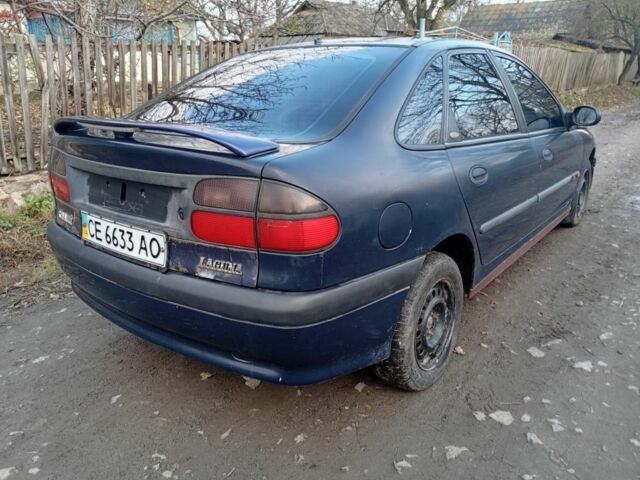 Синий Рено Лагуна, объемом двигателя 2 л и пробегом 200 тыс. км за 850 $, фото 2 на Automoto.ua