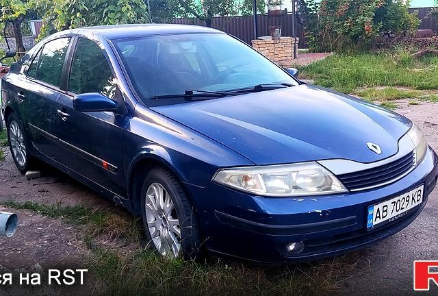Синий Рено Лагуна, объемом двигателя 1.9 л и пробегом 298 тыс. км за 2650 $, фото 2 на Automoto.ua