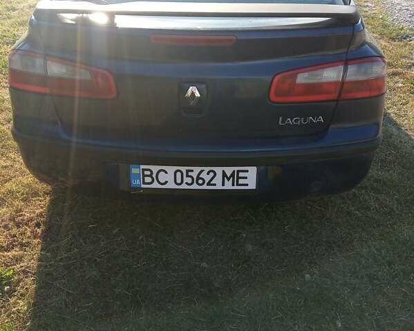 Синий Рено Лагуна, объемом двигателя 2 л и пробегом 325 тыс. км за 2350 $, фото 1 на Automoto.ua