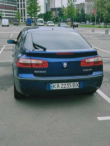 Синий Рено Лагуна, объемом двигателя 2 л и пробегом 275 тыс. км за 4500 $, фото 3 на Automoto.ua