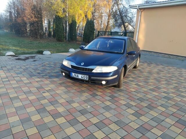 Синий Рено Лагуна, объемом двигателя 1.8 л и пробегом 172 тыс. км за 1700 $, фото 1 на Automoto.ua
