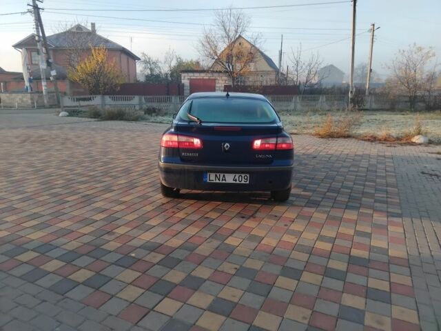 Синий Рено Лагуна, объемом двигателя 1.8 л и пробегом 172 тыс. км за 1700 $, фото 5 на Automoto.ua