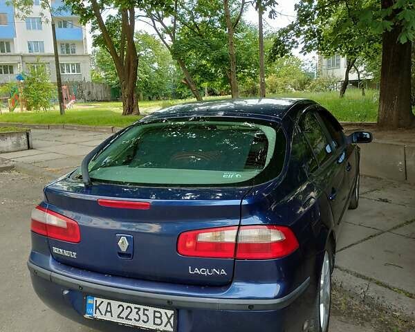 Синий Рено Лагуна, объемом двигателя 2 л и пробегом 275 тыс. км за 4500 $, фото 15 на Automoto.ua