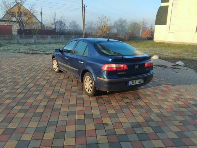Синий Рено Лагуна, объемом двигателя 1.8 л и пробегом 172 тыс. км за 1700 $, фото 4 на Automoto.ua