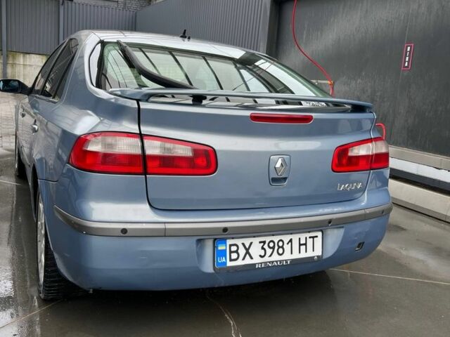 Рено Лагуна 2003 в Хмельницком на Automoto.ua Синий Рено Лагуна, объемом двигателя 2.9 л и пробегом 341 тыс. км за 3200 $, фото 4 на Automoto.ua