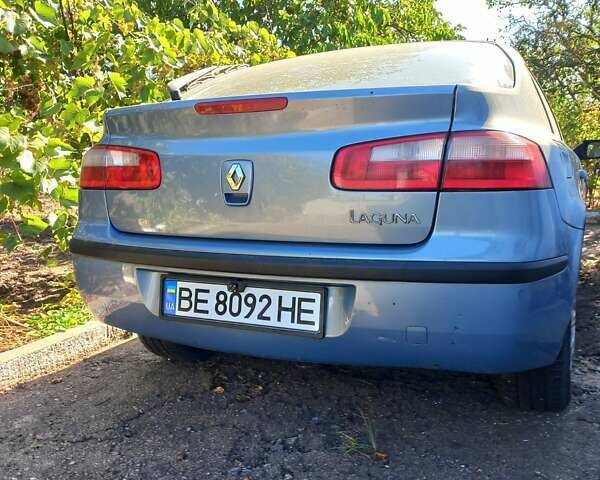 Синий Рено Лагуна, объемом двигателя 1.6 л и пробегом 241 тыс. км за 6000 $, фото 1 на Automoto.ua