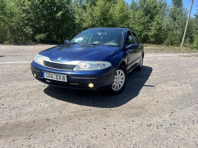 Синий Рено Лагуна, объемом двигателя 1.6 л и пробегом 333 тыс. км за 1050 $, фото 3 на Automoto.ua