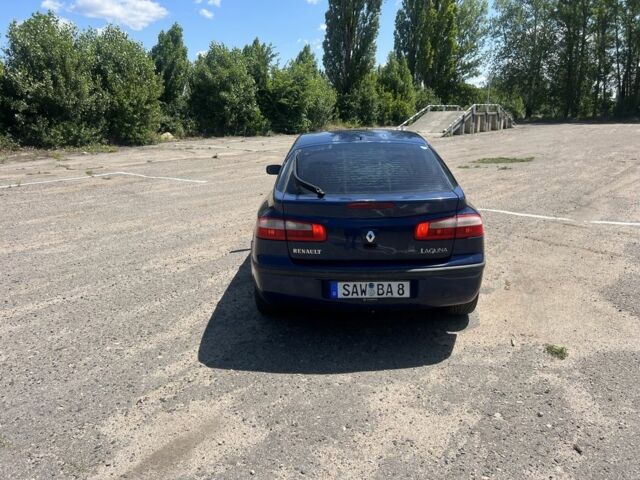 Синий Рено Лагуна, объемом двигателя 1.6 л и пробегом 333 тыс. км за 1050 $, фото 6 на Automoto.ua