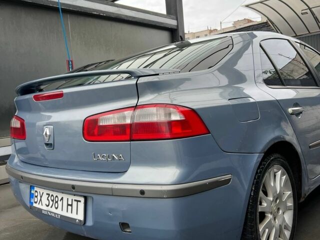 Рено Лагуна 2003 в Хмельницком на Automoto.ua Синий Рено Лагуна, объемом двигателя 2.9 л и пробегом 341 тыс. км за 3200 $, фото 3 на Automoto.ua