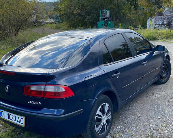 Синий Рено Лагуна, объемом двигателя 1.9 л и пробегом 360 тыс. км за 3500 $, фото 6 на Automoto.ua