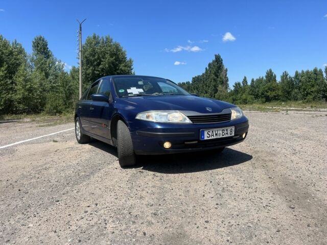 Синий Рено Лагуна, объемом двигателя 1.6 л и пробегом 333 тыс. км за 1050 $, фото 5 на Automoto.ua