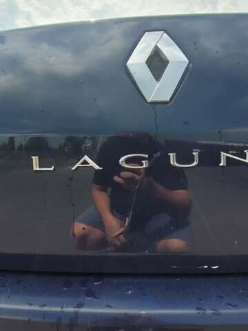 Синій Рено Лагуна, об'ємом двигуна 2 л та пробігом 221 тис. км за 5600 $, фото 11 на Automoto.ua