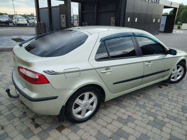 Зеленый Рено Лагуна, объемом двигателя 2 л и пробегом 280 тыс. км за 2300 $, фото 4 на Automoto.ua