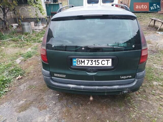 Зеленый Рено Лагуна, объемом двигателя 2.19 л и пробегом 400 тыс. км за 1750 $, фото 2 на Automoto.ua