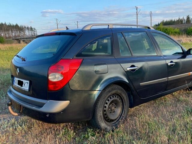Зеленый Рено Лагуна, объемом двигателя 1.9 л и пробегом 380 тыс. км за 2900 $, фото 2 на Automoto.ua