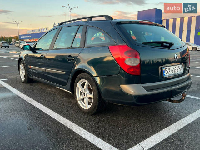 Зеленый Рено Лагуна, объемом двигателя 1.9 л и пробегом 328 тыс. км за 3500 $, фото 2 на Automoto.ua