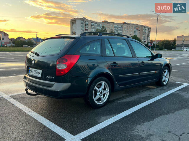 Зеленый Рено Лагуна, объемом двигателя 1.9 л и пробегом 328 тыс. км за 3500 $, фото 3 на Automoto.ua