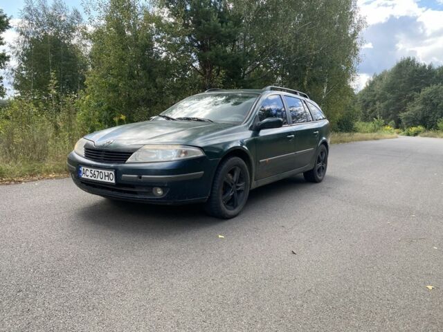 Зеленый Рено Лагуна, объемом двигателя 1.9 л и пробегом 370 тыс. км за 2500 $, фото 16 на Automoto.ua
