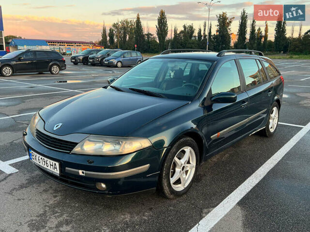Зеленый Рено Лагуна, объемом двигателя 1.9 л и пробегом 328 тыс. км за 3500 $, фото 1 на Automoto.ua