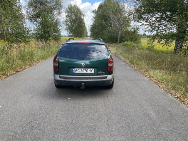 Зеленый Рено Лагуна, объемом двигателя 1.9 л и пробегом 370 тыс. км за 2500 $, фото 3 на Automoto.ua