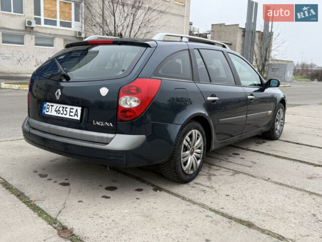Зелений Рено Лагуна, об'ємом двигуна 2 л та пробігом 200 тис. км за 3900 $, фото 6 на Automoto.ua