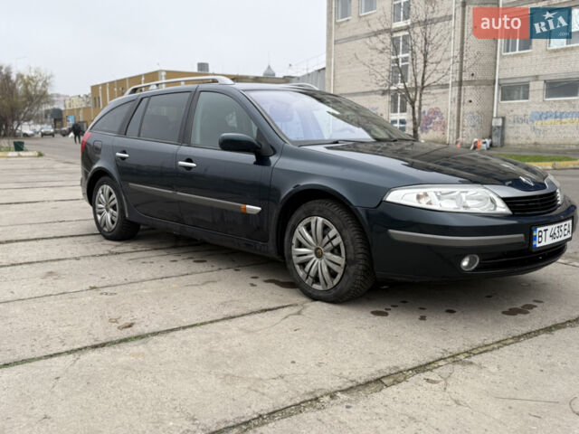 Зелений Рено Лагуна, об'ємом двигуна 2 л та пробігом 200 тис. км за 3900 $, фото 5 на Automoto.ua