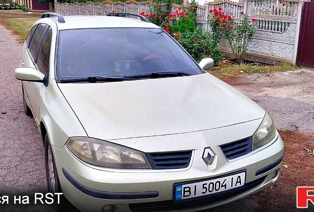 Зеленый Рено Лагуна, объемом двигателя 1.6 л и пробегом 340 тыс. км за 4000 $, фото 1 на Automoto.ua