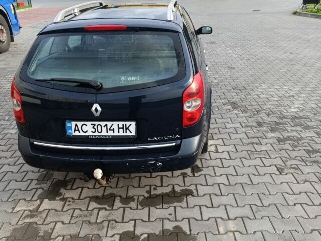 Зелений Рено Лагуна, об'ємом двигуна 2 л та пробігом 224 тис. км за 3500 $, фото 6 на Automoto.ua